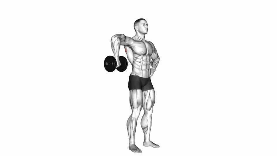 Dumbbell Standing External Rotation