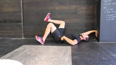 Supine Core Strengthening with Leg Draw