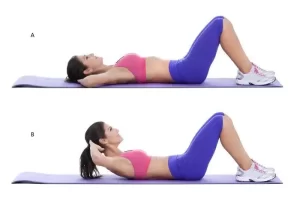 partial-sit-up-exercise