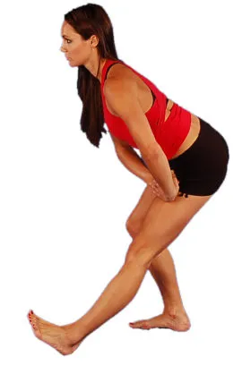 stretching your hamstring while standing