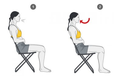 Diaphragmatic-breathing