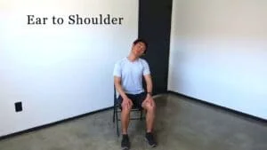 Ear-to-shoulder stretch