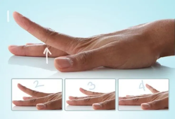 Extension Stretch for Fingers