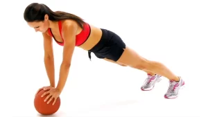 Front-Support-on-Medicine-Ball-exercise