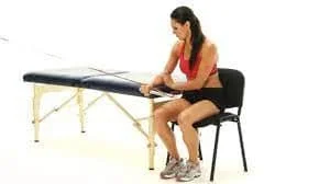 Pronator teres stretch with resistance band
