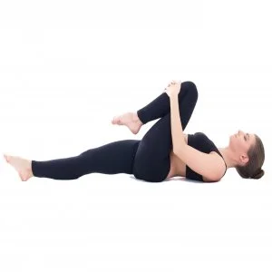 Dynamic hamstring floor stretch