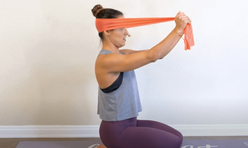 Resistance Band Neck Exercise