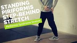 Standing-Step-Behind-Piriformis-Stretch