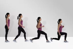 Lunges While Walking