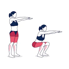 squat using bodyweight