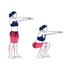 body weight squat