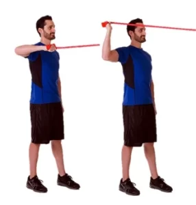 External rotation with arm abducted 90°