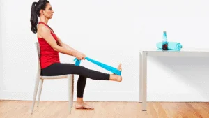 Flexors-strengthening-with-a-theraband