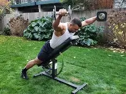 Incline dumbbell Y raises