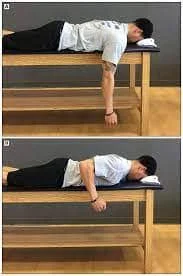 Prone Rows Exercise