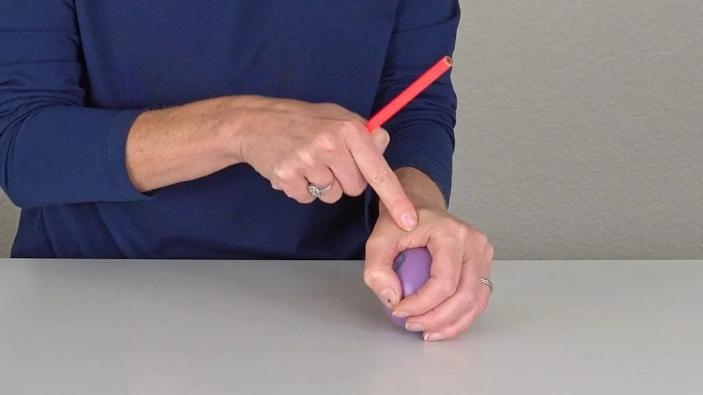 Thumb Adduction with a Soft BallThumb Adduction with a Soft Ball
