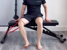 seated banded adduction