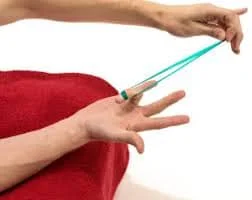 Finger Flexion with Rubber Band