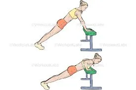 Incline pushups