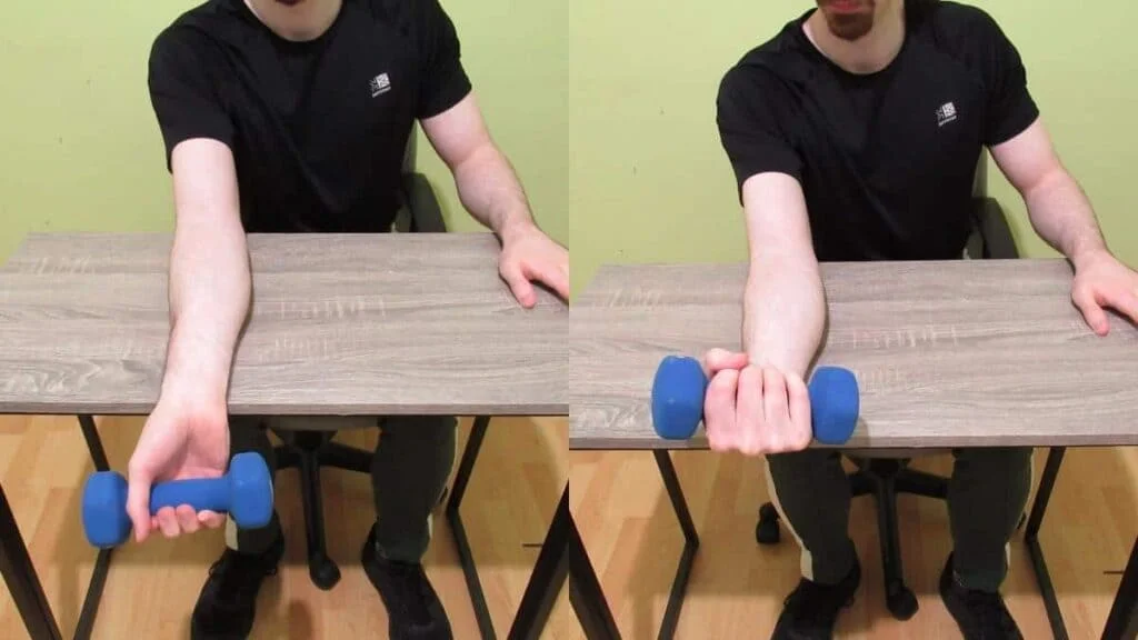 Wrist flexion