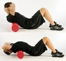 Thoracic Extension on Foam Roller