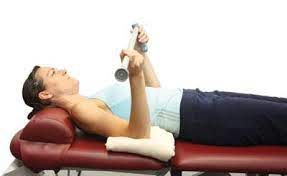 Active-assisted elbow flexion