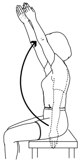 Active shoulder flexion