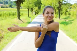 triceps horizontal stretch