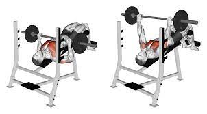 Decline chest press