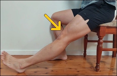 Knee Push Down (Sitting)