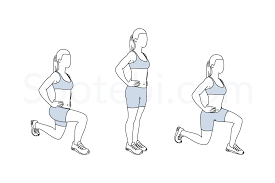 Lunge Stretch Exercises