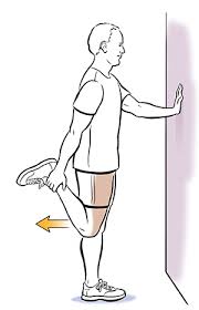 Quadriceps stretching exercises