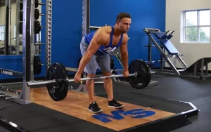 Stiff-legged deadlift