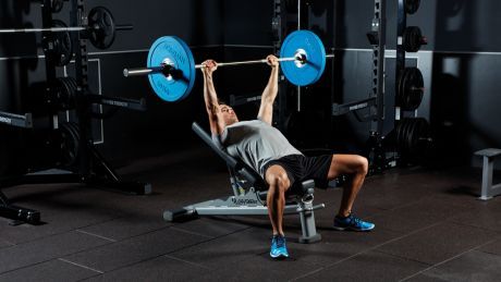 Incline bench press