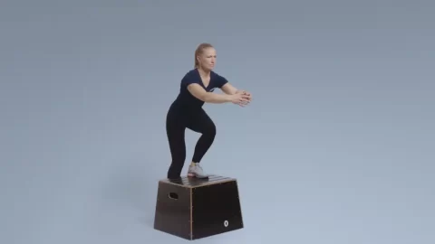 Eccentric box step-downs