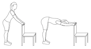 Supported shoulder extensor stretch