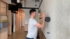 Scapular wall slide