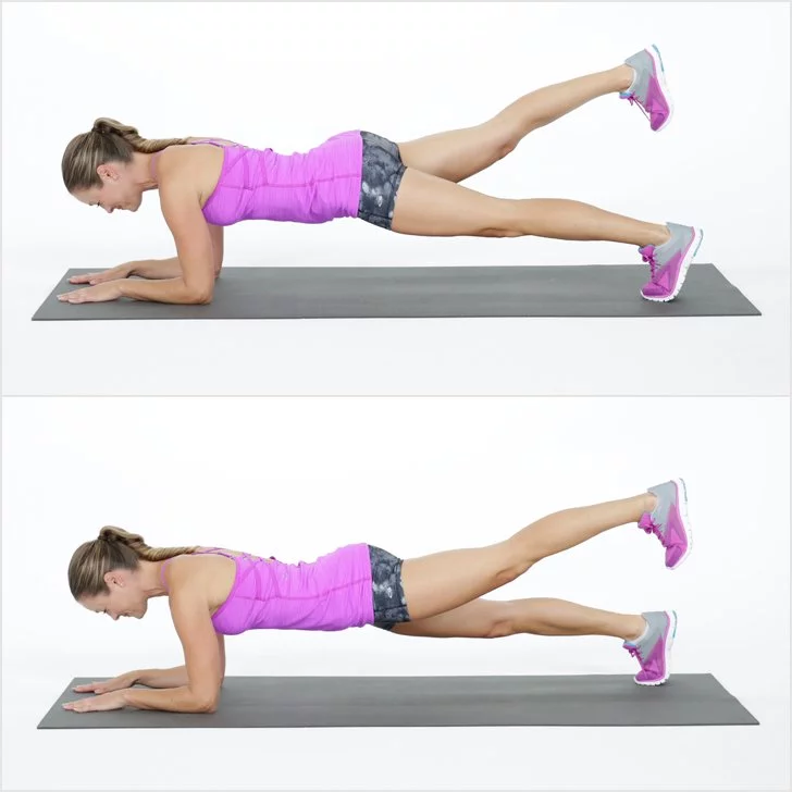 Plank Leg Lift