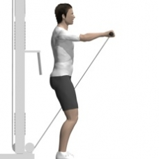 Shoulder-Flexion-Exercise-With-Cable