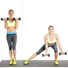 lateral-lunge-with-biceps-curl