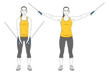 Shoulder Adduction With Cable