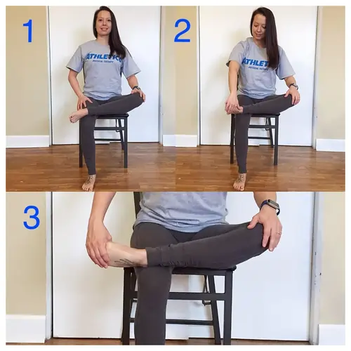 Seated Shin Stretch