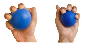 Ball exercise for finger dislocation