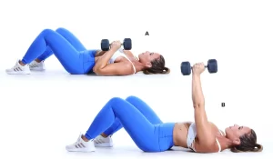 Dumbbell-floor-press