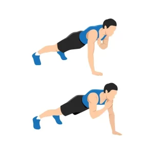 High Plank With Shoulder Taps