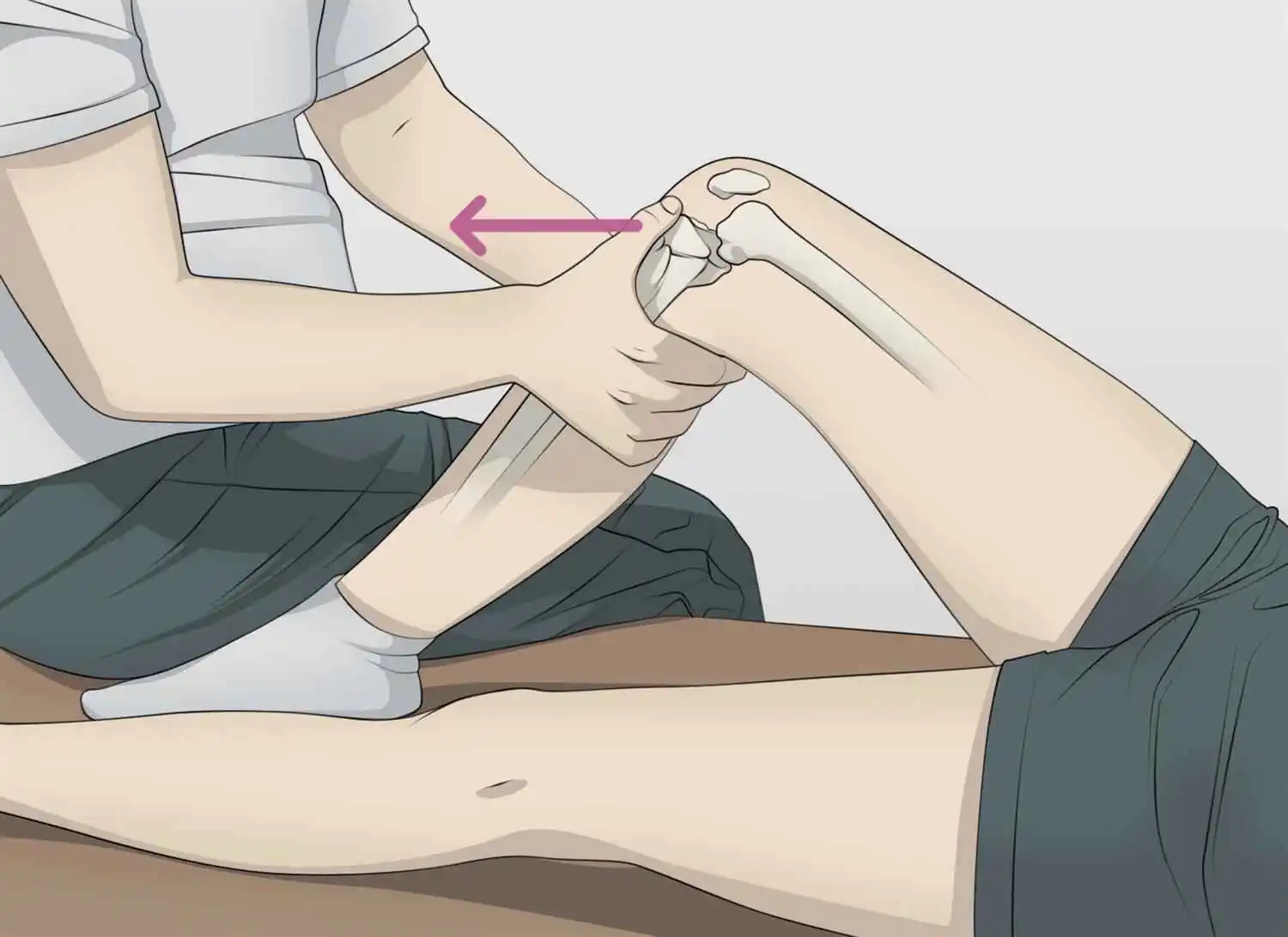 knee examination