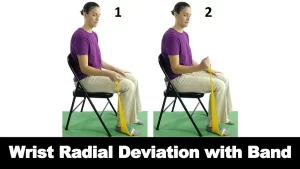 Resisted radial deviation