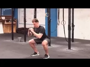 eccentric squats exercise