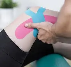 KT Tape Application for Outer Knee Support
