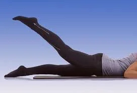  Prone leg raises